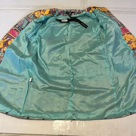 TWENTY-29 Colorful Floral Women's tapestry Coat size XL - Picture 9 of 11